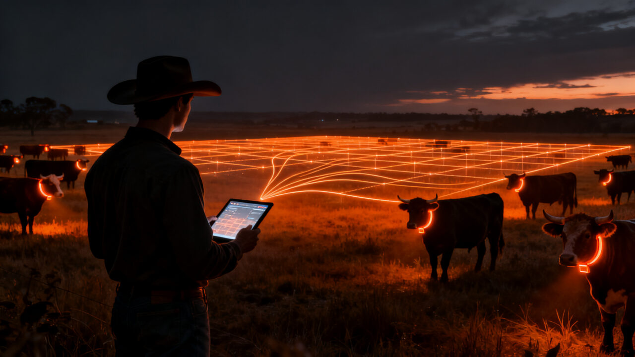 Halter, startup de AgTech que utiliza collares inteligentes y cercas virtuales para transformar la ganadería de precisión.