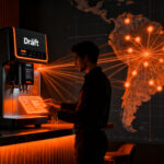 Startup colombiana HASP Global proyecta éxito con sistema inteligente de bebidas Draëft en LATAM.