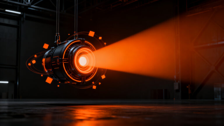 Planta de fusión nuclear de Helion representando la revolución energética para startups de IA y tecnología profunda.
