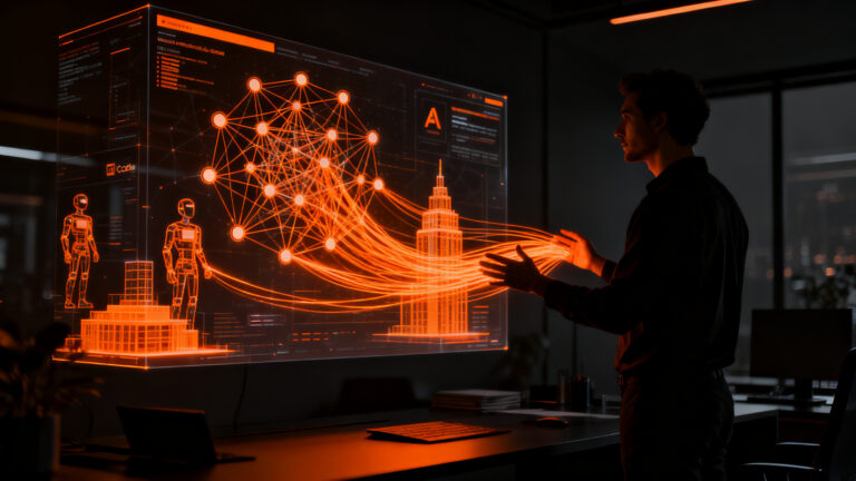 Plataforma no-code de agentes de IA creada por emprendedores colombianos para el mercado global.