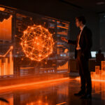 Profesional analizando estrategias de marketing digital y transformación con inteligencia artificial para pymes y startups en 2026.