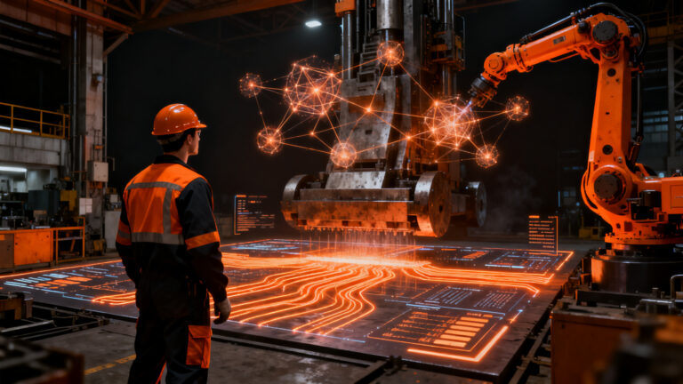 Transformación digital en la metalurgia española: oportunidades para startups B2B SaaS e IA industrial.