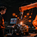 Inspección robotizada en industria 4.0 mediante cobots para mejorar la seguridad y trazabilidad industrial.