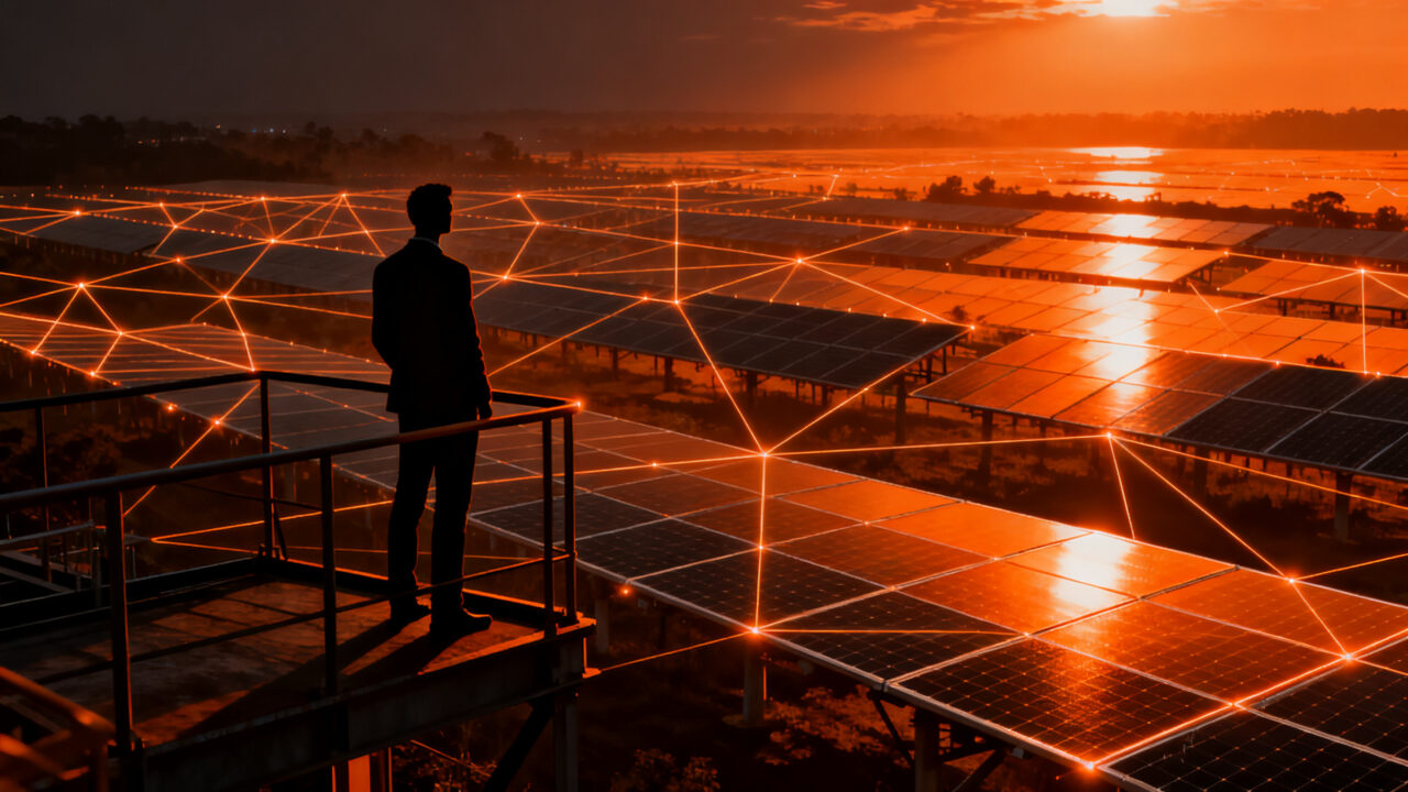 Inversión en energías renovables y ClimateTech en Uruguay, representando el flujo de capital privado hacia infraestructura solar en LatAm.