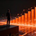 Gráfico financiero y emprendedor argentino representando el auge de la inversión en startups y venture capital en 2026.