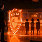 Regulación de seguridad online en startups tech, impacto de la ley KIDS Act 2026 en el mercado estadounidense.