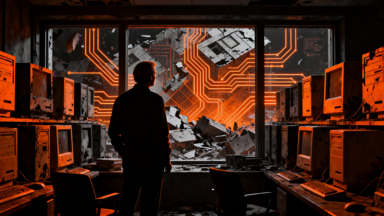 Historia de Eagle Computer y lecciones sobre la comoditización del mercado tecnológico y estrategias de propiedad intelectual para startups.