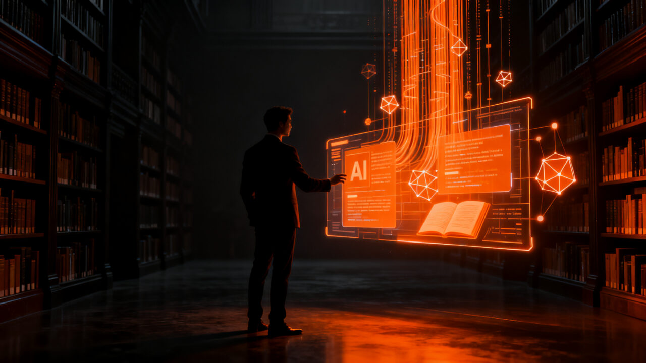 Control de contenido con IA en Libby para la gestión de bibliotecas digitales y disrupción tecnológica.