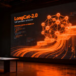 Desarrollador trabajando con el modelo LongCat-2.0, representando agentes autónomos y LLMs de contexto largo en el ecosistema startup.
