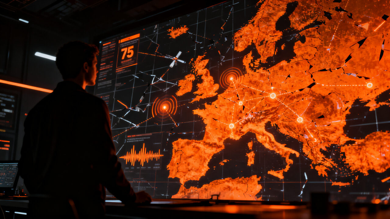 Ciberseguridad satelital: Mapa de fallos GPS en Europa y protección de infraestructuras críticas para startups.