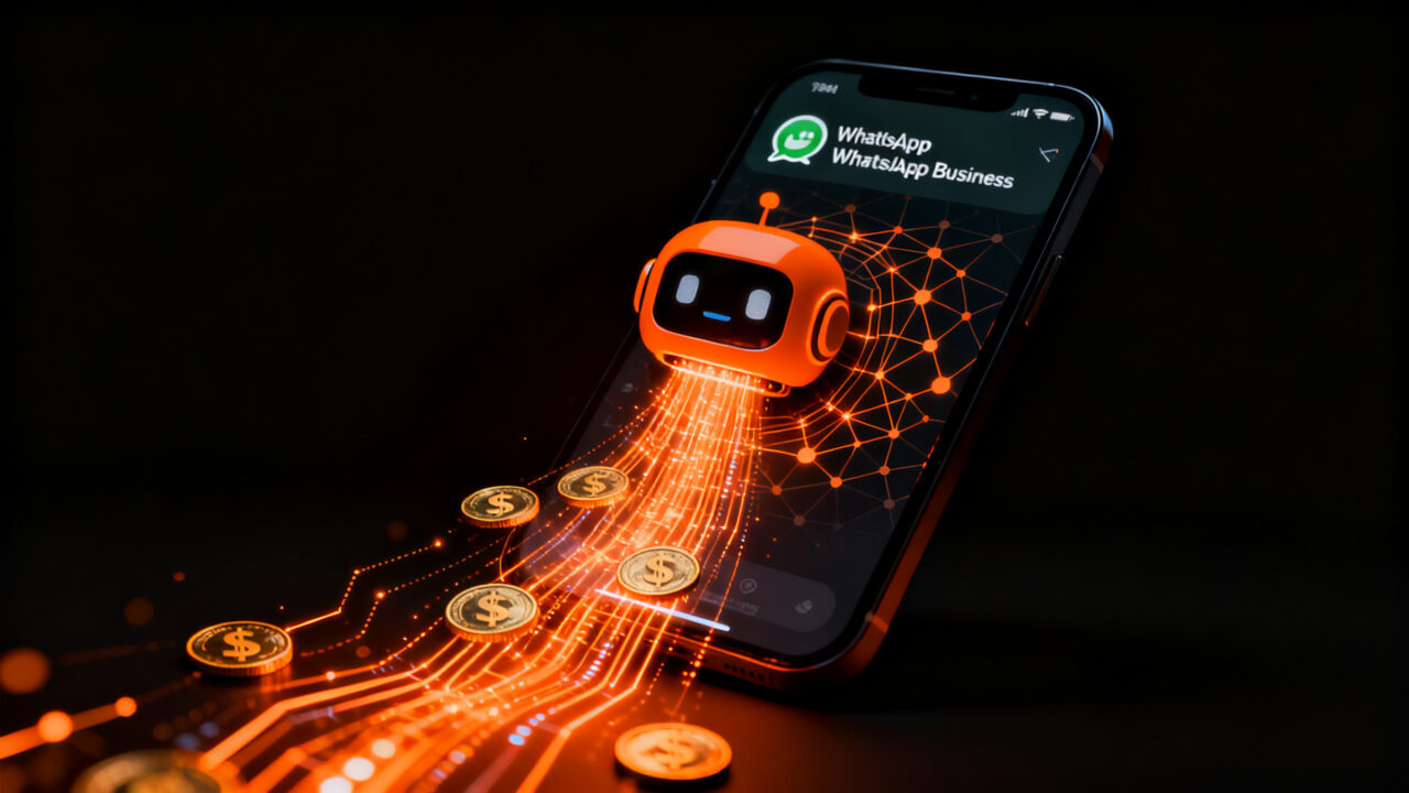 Meta AI WhatsApp Business con pricing por tokens, mostrando el nuevo agente de inteligencia artificial para atención al cliente automatizada y su lanzamiento global.