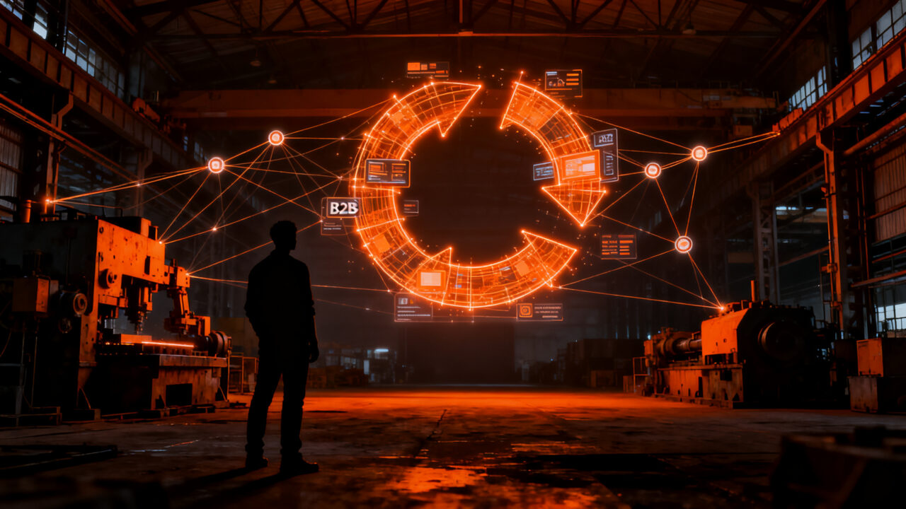 Digitalización industrial y adopción de IA en el sector metalúrgico para startups B2B SaaS.