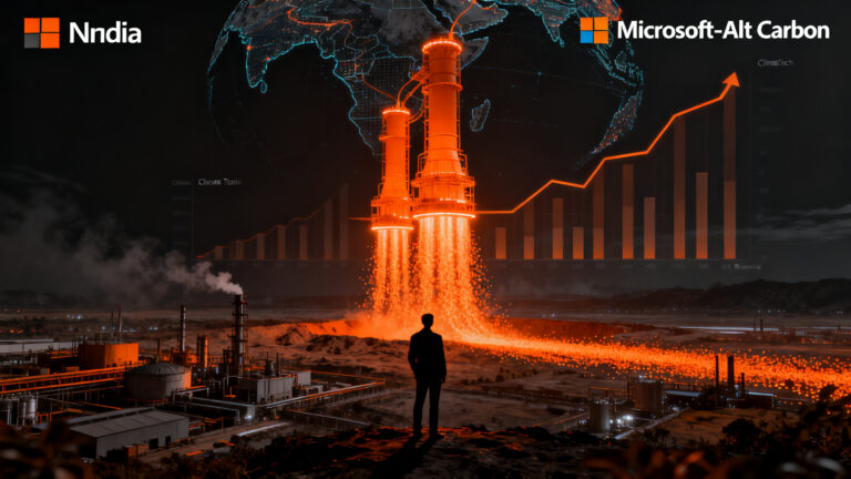 Acuerdo de Microsoft y Alt Carbon en India, impulsando el mercado de ClimateTech y captura de carbono para startups globales.