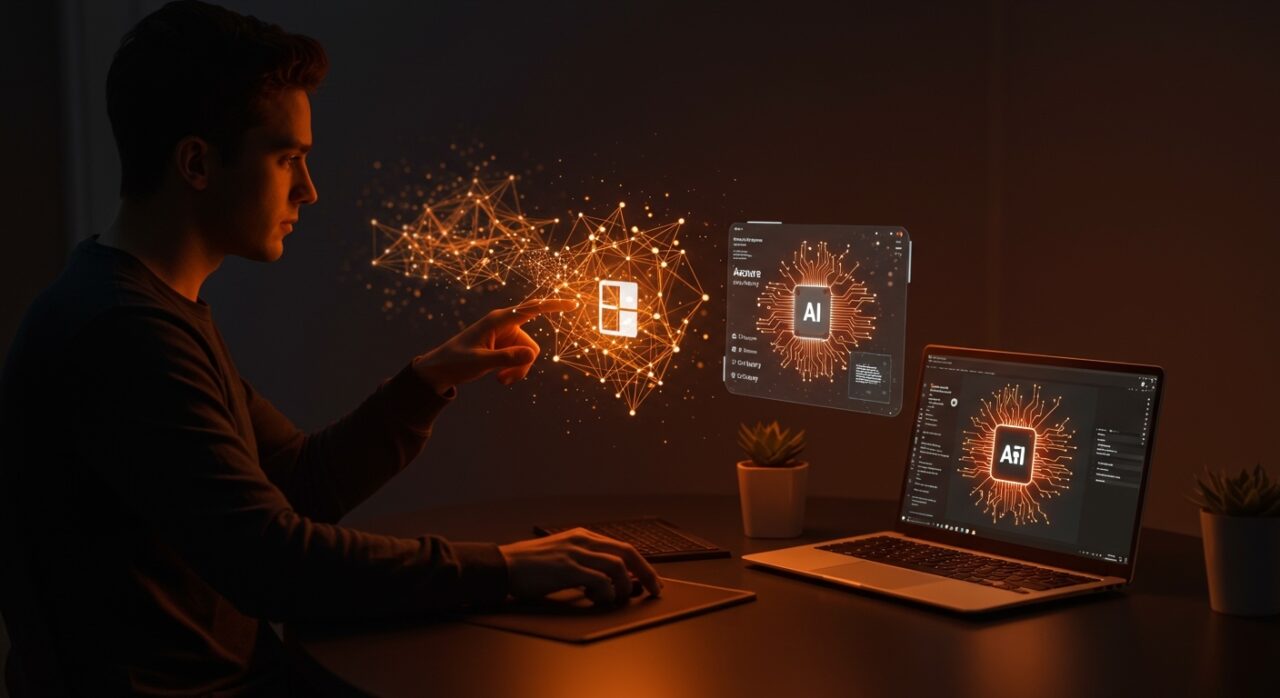 Representación visual de IA local y Azure AI Foundry de Microsoft Build 2026 para founders de startups tecnológicas.