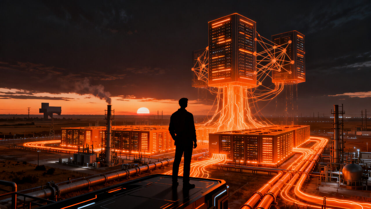 Infraestructura energética para centros de datos de IA, acuerdo entre Microsoft y Chevron en Texas para potenciar la computación en la nube.
