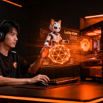 El PC gaming MSI MEG Vision X2 AI+ con agente de inteligencia artificial integrado, presentado en Computex 2026.