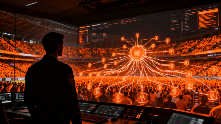 Infraestructura de vigilancia con IA y reconocimiento facial en el Mundial 2026, un análisis de seguridad tecnológica y GovTech.