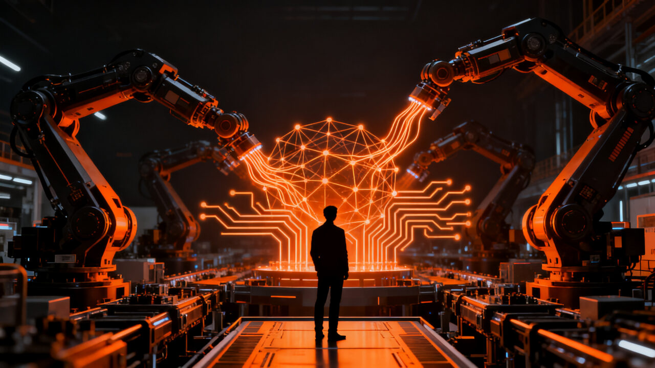 Jensen Huang impulsando la robótica industrial y la IA en Corea del Sur como oportunidad para startups en 2026.