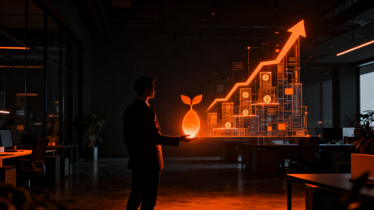 Fondo de capital semilla para emprendedores internos, fomentando la cultura de retención de talento y el espíritu founder en startups.