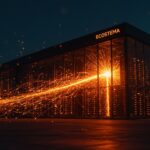 Construcción del centro de datos OpenAI Stargate en Michigan, representando infraestructura de IA y su impacto en startups.