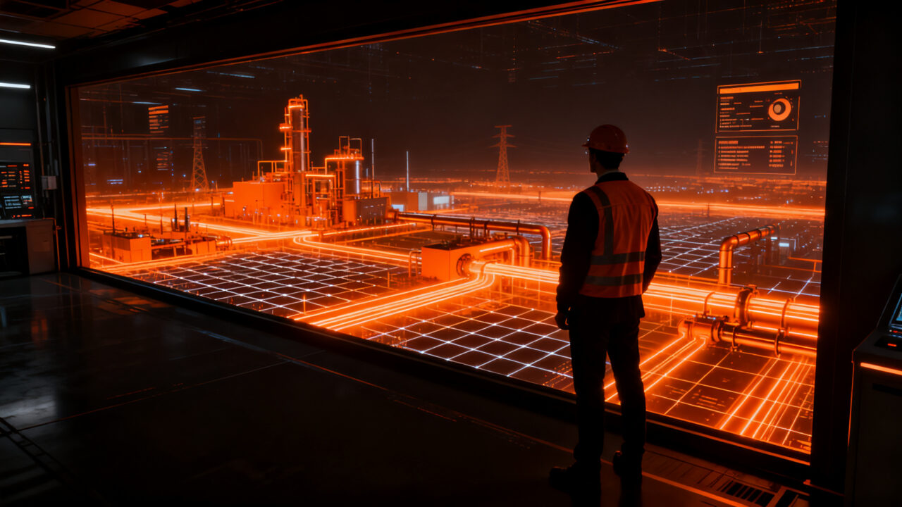 Transformación digital y automatización industrial en el sector energético, reflejando inversión tecnológica y escalabilidad.