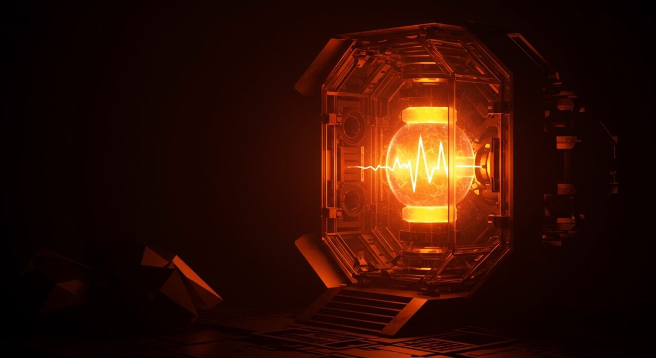 Prototipo de fusión nuclear de Pacific Fusion generando energía limpia, representando el futuro de las startups deep tech.