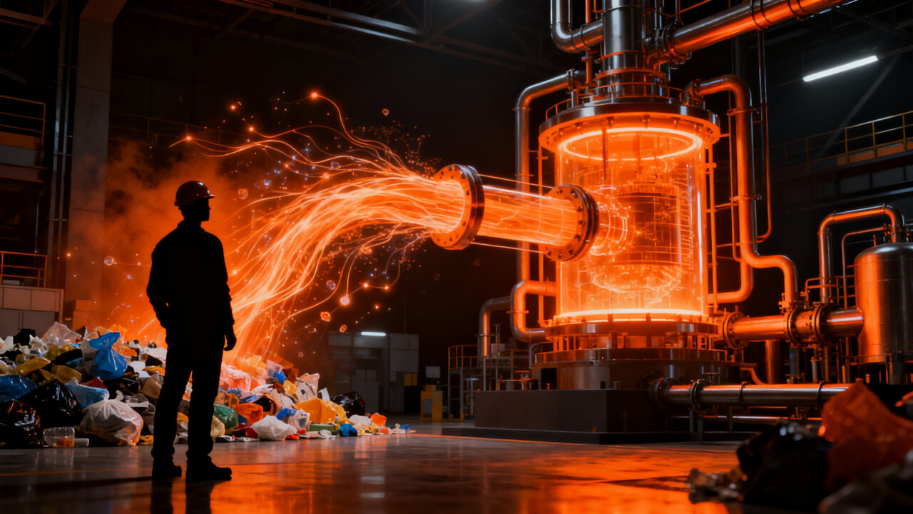 Startup mexicana Petgas transforma residuos plásticos en combustible mediante pirólisis, impulsando la economía circular.