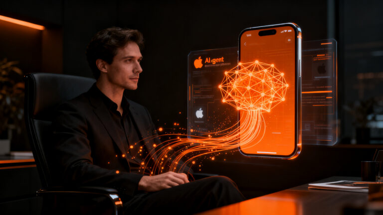 Agente IA Poke integrado en iMessage, representando la innovación en mensajería y el éxito de capital en startups tecnológicas.