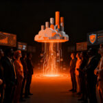 Profesionales capacitados con el incentivo de Procomer 2026, representando el desarrollo del talento tech en IA, ciberseguridad y cloud computing.