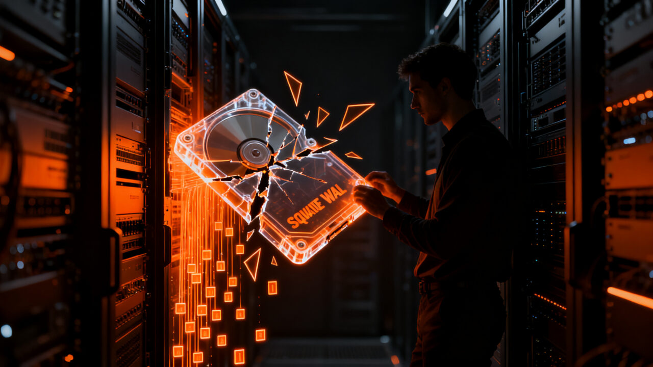 Ingeniero de software protegiendo servidores y hardware SSD ante el fallo de logging de Codex.