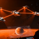 Cinco naves espaciales del proyecto LIFE analizando exoplanetas para detectar vida, oportunidad para startups deeptech.