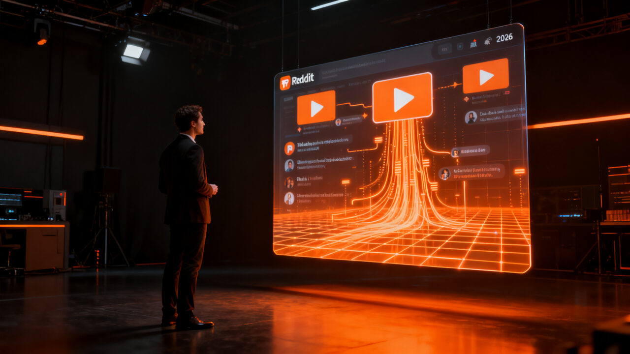Estrategia de engagement para founders usando comentarios de video en Reddit 2026.