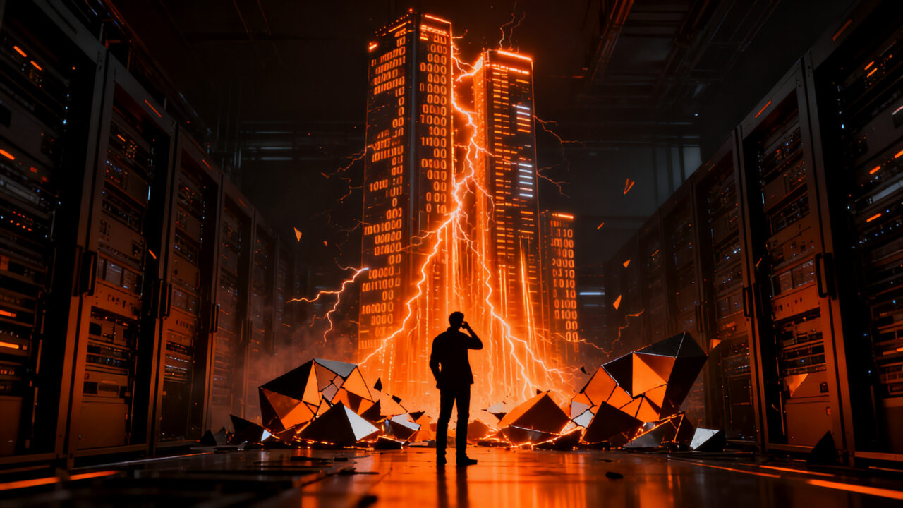 Colapso de plataforma fintech por tráfico récord durante el IPO de SpaceX, representando desafíos de escalabilidad.