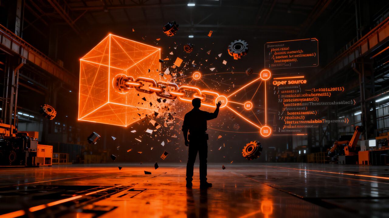 Automatización industrial definida por software y estándares abiertos en el sector de industria 4.0.