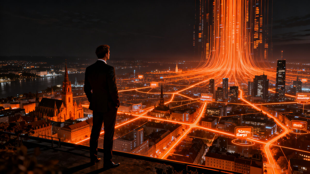 Líder de venture capital analizando el ecosistema startup europeo, representando la inversión de Seedcamp de 320 millones de dólares.