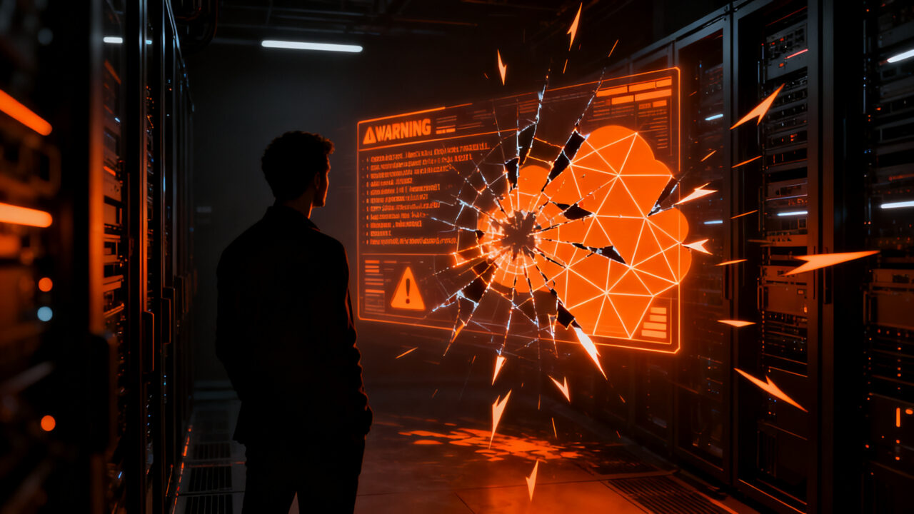 Seguridad de agentes de IA: emprendedor revisando vulnerabilidades tras brecha de datos en startup para prevenir phishing.