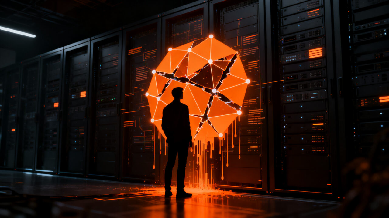 Seguridad en IA: especialista analizando vulnerabilidades críticas en servidores Langflow y LangChain para proteger startups.