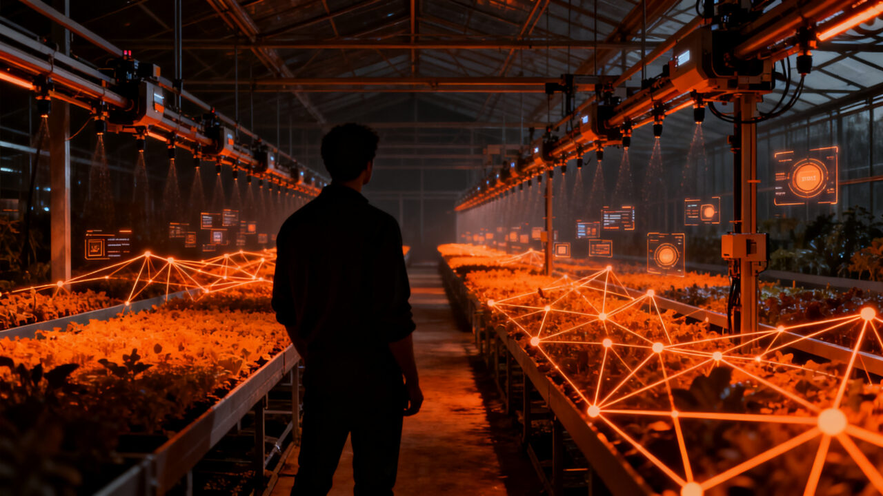 Automatización industrial y tecnología IoT de Siemens transformando la productividad en invernaderos AgriTech.