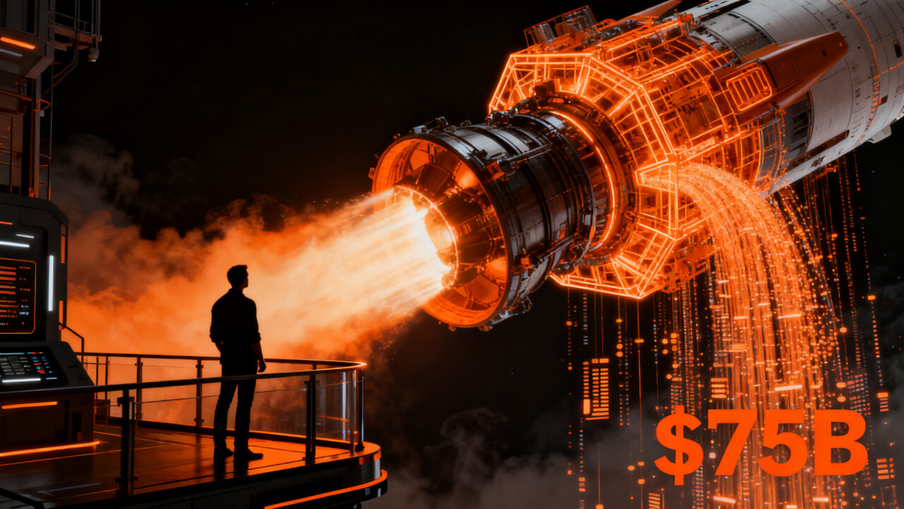 Salida a bolsa de SpaceX en Nasdaq, representando el éxito de inversión en startups deeptech y mercados tecnológicos globales.
