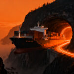 El túnel marítimo Stad Ship en Noruega, una obra de ingeniería naval para la logística sostenible y el transporte marítimo.
