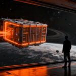 Centro de datos orbital de Starcloud en el espacio, representando el futuro de la infraestructura de IA y deep tech.