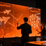 Participantes colaborando en el Startup Weekend Sevilla 2026 para desarrollar innovaciones en TravelTech y FoodTech.