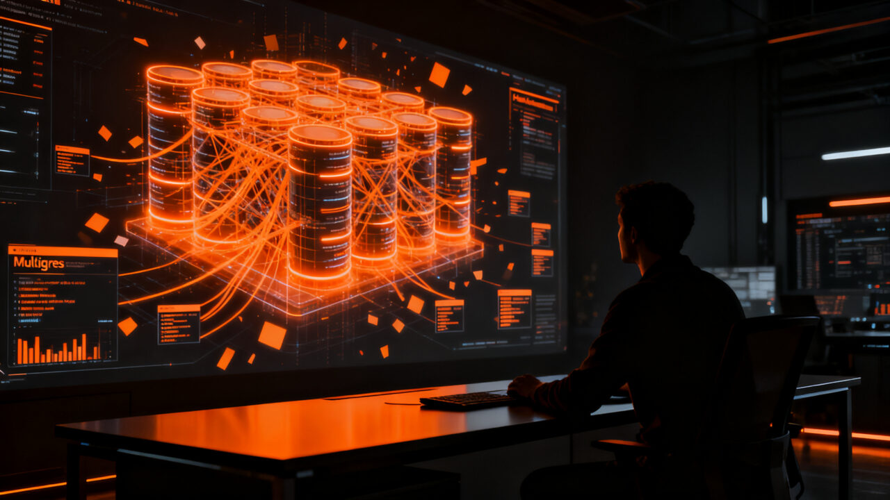 Ingeniero de software trabajando en sistemas distribuidos y sharding de bases de datos para Supabase, escalabilidad horizontal.
