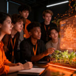 Emprendedores jóvenes en Techstars Startup Weekend Yucatán 2026 desarrollando proyectos de IA y agrotech.