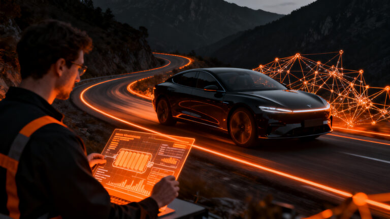 Test de autonomía real de coches eléctricos NAF 2026, destacando eficiencia energética y rendimiento de baterías en startups de movilidad.