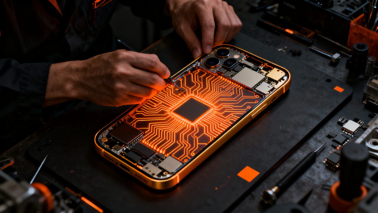 Desmontaje de hardware y análisis de cadena de suministro en el sector tecnológico, cuestionando la autenticidad del Made in USA frente a la realidad global.