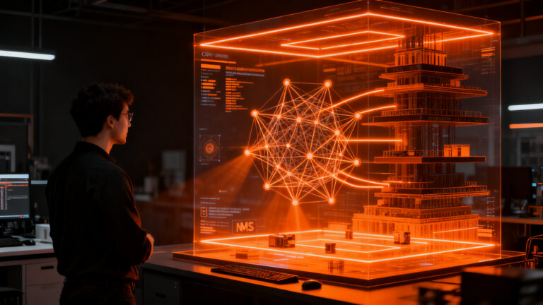 Ingeniero analizando visión artificial avanzada con YOLO26, optimizando el rendimiento de startups mediante Edge AI.