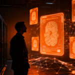 Emprendedor analizando riesgos de verificación de edad y cumplimiento normativo en tecnología.