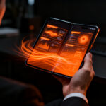 Smartphone plegable vivo X Fold6 con alta capacidad de batería y multitarea avanzada para emprendedores.