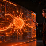 Desarrollador trabajando con Apple Intelligence y herramientas de Siri AI en iOS 27 para startups en 2026.